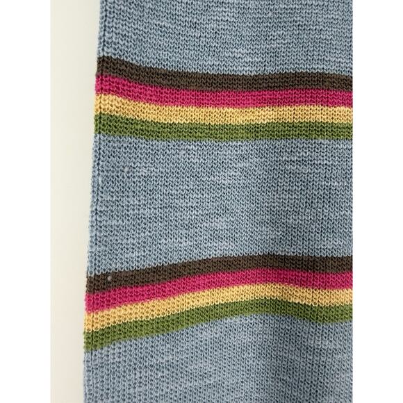 FREE PEOPLE BEACH Mariner Sweater Pant Drawstring Womens Medium Multi Striped - Picture 6 of 9